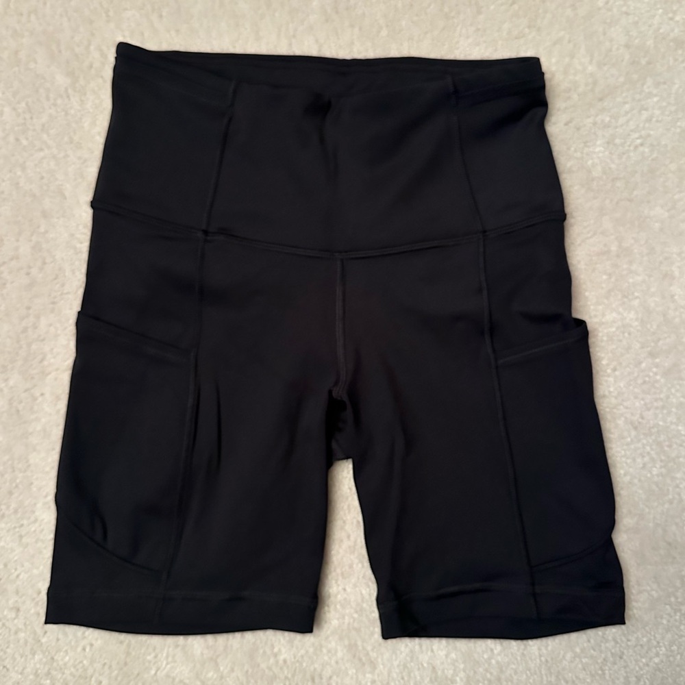 Lululemon Black Short Bike Shorts - Sz 2